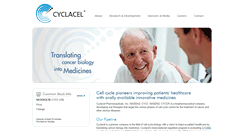 Desktop Screenshot of cyclacel.com